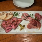osteria SANZOKU - 肉前菜五種盛り合わせ