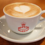 ラ スフォリーナ - パスタランチ 1300円 のカプチーノ