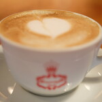 ラ スフォリーナ - パスタランチ 1300円 のカプチーノ