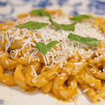 ラ スフォリーナ - パスタランチ 1300円 のブッシァーテ トラパネーゼソース