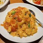中華美食坊 田無南口店 - 玉子とトマトの炒め物