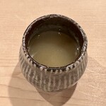 登喜和鮨 - 佐渡産小イワシとお米のスープ