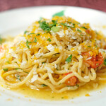 ラ スフォリーナ - パスタランチ 1300円 のからすみをかけた コルドネッティ