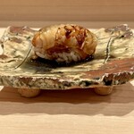 登喜和鮨 - 蒸しあなご　タレ