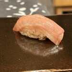 登喜和鮨 - メジマグロ塩漬け