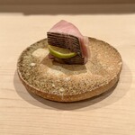 登喜和鮨 - 佐渡産初物鰆　腹身