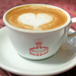 ラ スフォリーナ - パスタランチ 1300円 のカプチーノ