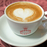 ラ スフォリーナ - パスタランチ 1300円 のカプチーノ