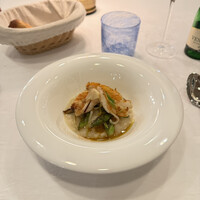 Le Grand Arbre - エビのリゾット、旬のアスパラ添え