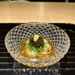 Housa Saryou - 剣先イカの素麺　オシェトラキャビア