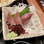 Koshitsu Izakaya Shuzou Toki - 刺身はカンパチ？