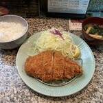 とんかつ 大宝 - ロースかつ定食