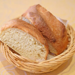 ラ スフォリーナ - パスタランチ 1800円 のパン