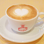 ラ スフォリーナ - パスタランチ 1800円 のカプチーノ