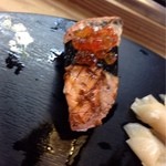 Sushi Hiro - 鮭の炙り