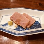 うにと牡蠣と日本酒と 食堂うに61 - 4品目。トロの漬け