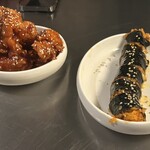 サムギョプサル×韓国料理 コギソウル - ヤンニョムチキンとキンパ