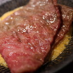 Ginza Yakiniku Seigou - サーロインすき焼きと極み卵かけご飯