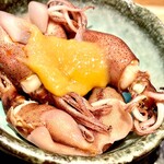 鮨榮 - お通し/ほたるいか