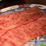 銀座焼肉 seigou - サーロインすき焼き