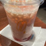 ドトールコーヒーショップ - アイス桜オレ