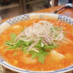 マッチョイ - フォー　辛口トマト海鮮　¥980