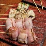 博多焼き鳥・野菜巻き・もつ鍋 串巻きあーと - 