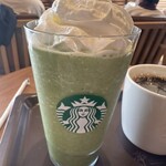 STARBUCKS COFFEE - 抹茶クリームフラペチーノベンティーサイズ623円