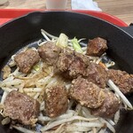 COOK BARN ステーキ＆ハンバーグ - 牛レバテキ550円