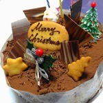 ベルクール - クリスマスケーキ　ショコラ