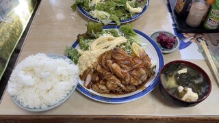 文福飯店 - 豚の焼肉定食¥1,500