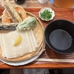 ひもかわ桐生 池袋店 - 野菜天