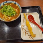丸亀製麺 - カレーうどん＆たこ天