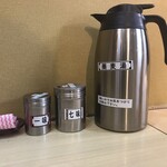 そばの神田東一屋 - コンディメンツ。