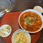 朝鮮飯店 - カルビクッパランチ