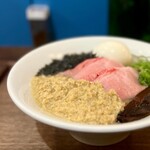 むかん 初台 - 帆立塩ラーメン・味玉