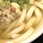 大福うどん - ちくわ天うどん