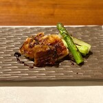 Oku - 鰻 蕗の薹 アスパラ