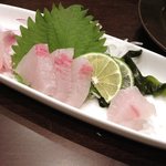あか牛と馬刺し居酒屋 ぐーぐー - かんぱち刺し