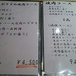 馬肉専門店 よかよか - メニュー♪