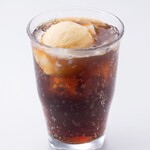 ■Cola float for adults