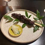 水鞠 - フレンチでしか食べたこと無かった鹿肉は柔らかく臭みゼロ