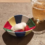 和酒和食の坂 - フルーツとまとにホワイトソース