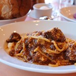 TRATTORIA GRAN BOCCA - 特製和牛ミートソーススパゲッティ