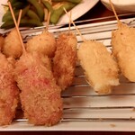 串カツぼっちゃんと恵比寿 - 