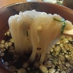 稲庭うどん 宗八 - 薬味全部いり。生姜効きますね。