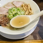 麺屋 誠 - 【塩（ノーマル）＝スープ】