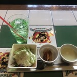 アップル - 前菜&マスカットソーダ