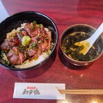 馬力魂 - 鹿児島黒牛ステーキ丼