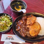 馬力魂 - 焼肉屋のまかないカツカレー
